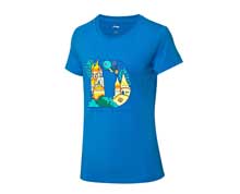 Table Tennis Clothes - Women's T Shirt [BLUE]